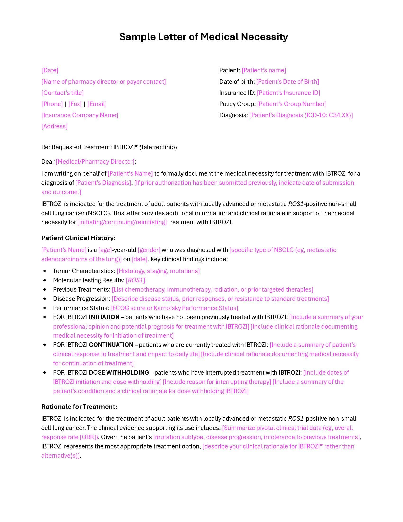 LMN Letter