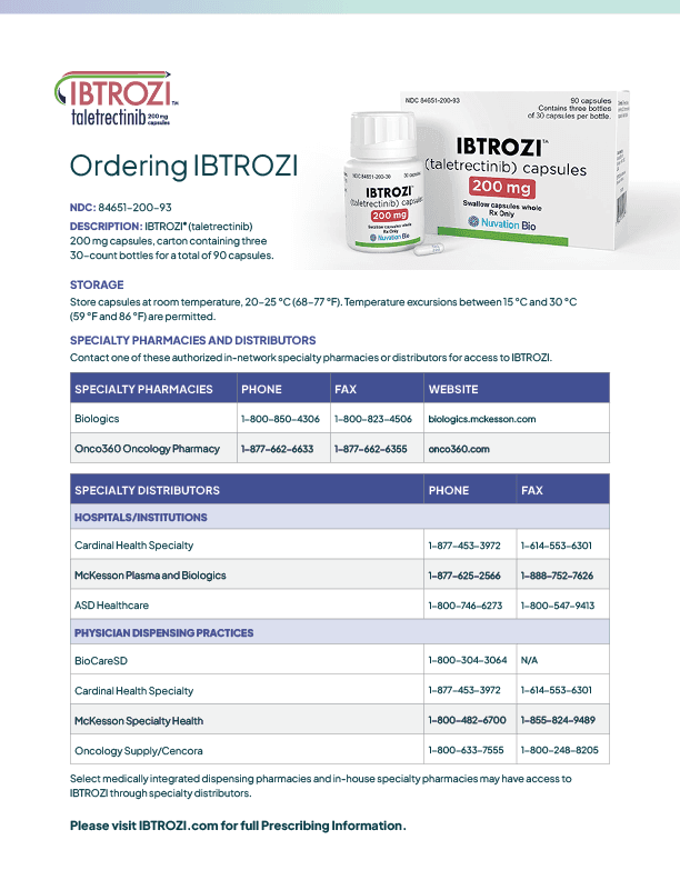 Distribution Sheet